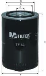 MFILTER TF53 Оливний фільтр