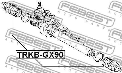 Febest TRKB-GX90 Пыльник рулевой рейки