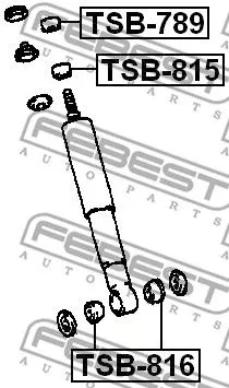 Febest TSB-816 Амортизатор