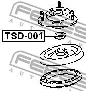 Febest TSD-001 Опори і опорні підшипники амортизаторів