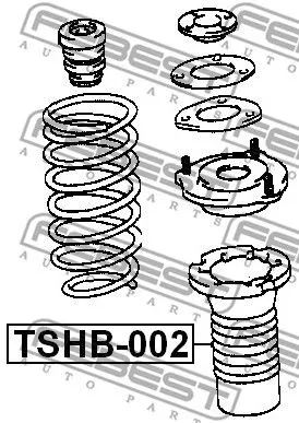 Febest TSHB-002 Пильовики амортизатора