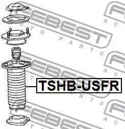 Febest TSHB-USFR Пыльник амортизатора