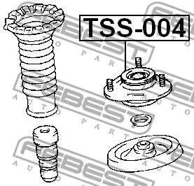 Febest TSS-004 Опора амортизатора