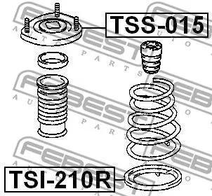 Febest TSS-015 Опора амортизатора