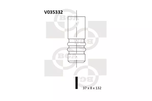 BGA V035332 Клапан випускний