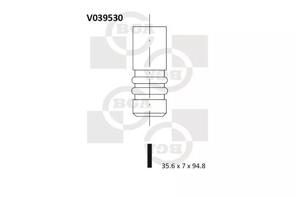 BGA V039530 Клапан впускной