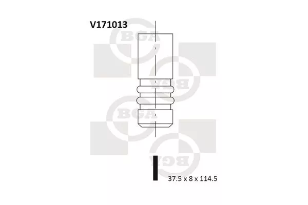 BGA V171013 Клапан впускной