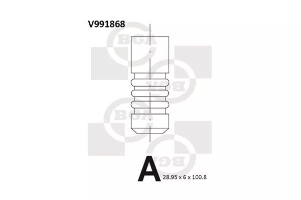 BGA V991868 Клапан випускний