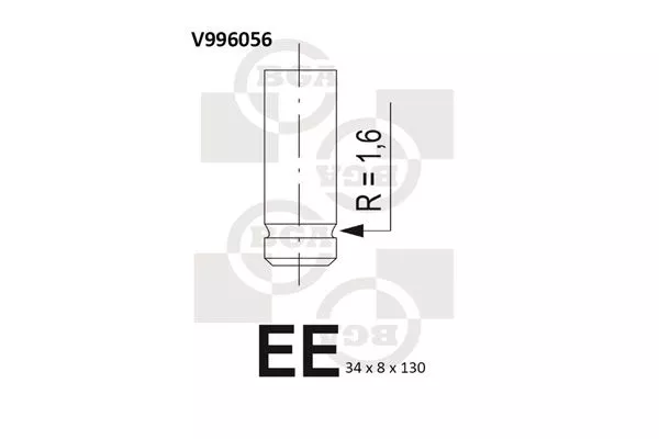 BGA V996056 Клапан выпускной