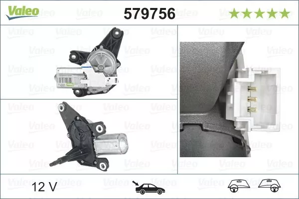 VALEO 579756 Трапеція склоочисника