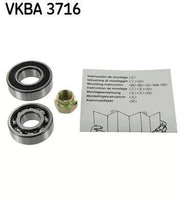 Skf VKBA3716 Комплект ступицы колеса