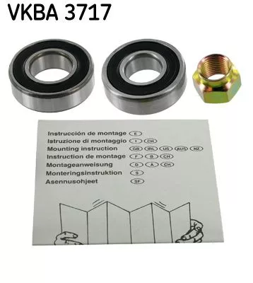 Skf VKBA 3717 Комплект ступицы колеса