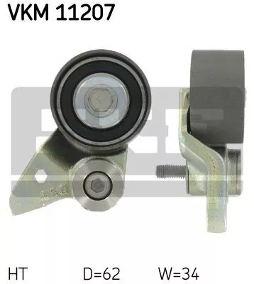 Skf VKM 11207 Ролик натягувача ременя ГРМ