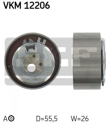 Skf VKM 12206 Ролик натяжителя ремня ГРМ