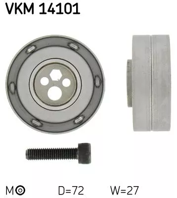 Skf VKM 14101 Ролик натяжителя ремня ГРМ