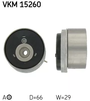 Skf VKM 15260 Ролик натяжителя ремня ГРМ