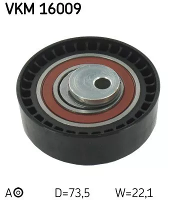 Skf VKM 16009 Ролик натяжителя ремня ГРМ