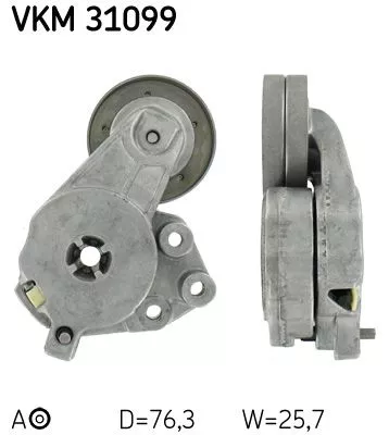 Skf VKM 31099 Ролик ременя генератора