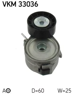 Skf VKM 33036 Ролик ремня генератора