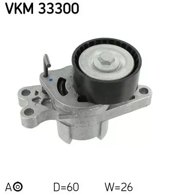 Skf VKM 33300 Ролик ременя генератора