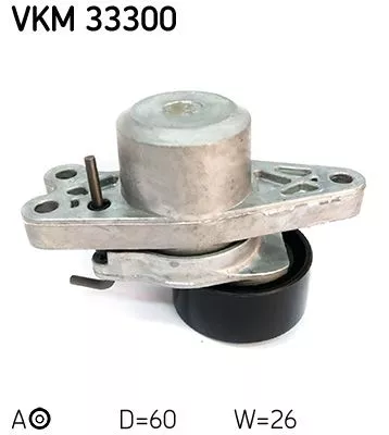 Skf VKM 33300 Ролик ременя генератора