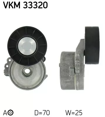 Skf VKM 33320 Ролик ремня генератора