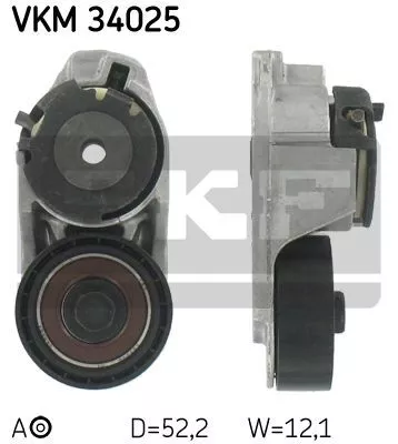 Skf VKM 34025 Ролик ременя генератора