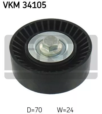 Skf VKM 34105 Ролик ременя генератора