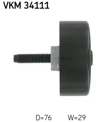 Skf VKM 34111 Ролик ремня генератора