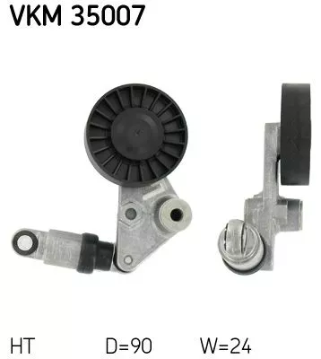 SKF VKM35007 Ролик ремня генератора