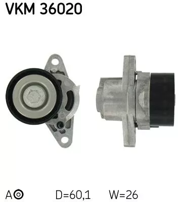 SKF VKM 36020 Ролик ремня генератора