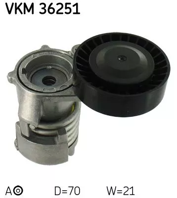 Skf VKM 36251 Ролик ременя генератора