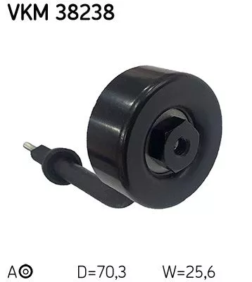 Skf VKM 38238 Ролик ремня генератора
