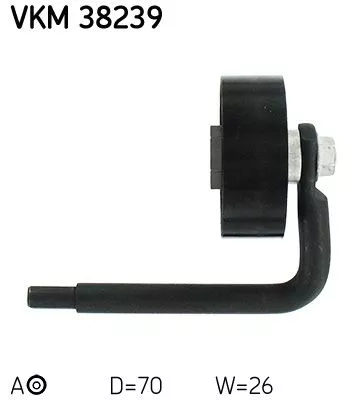 Skf VKM 38239 Ролик ремня генератора