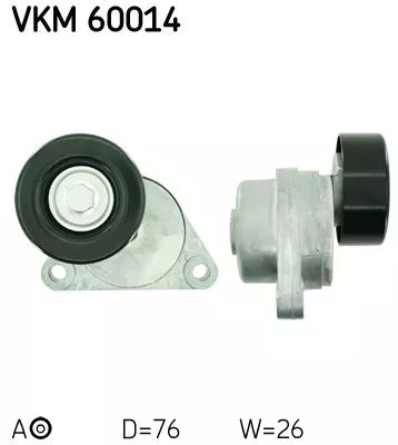 Skf VKM 60014 Ролик ремня генератора