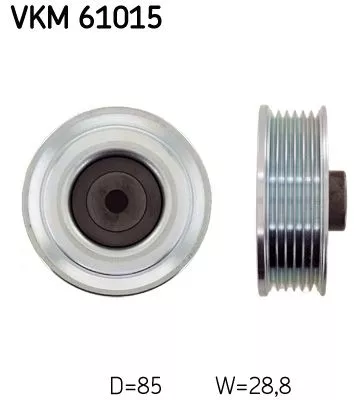 Skf VKM 61015 Ролик ременя генератора