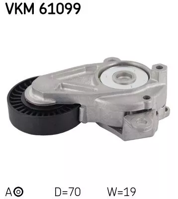 Skf VKM 61099 Ролик ременя генератора