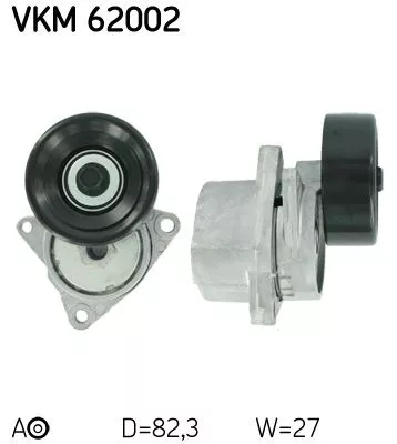 Skf VKM 62002 Ролик ременя генератора