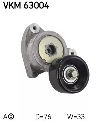 Skf VKM 63004 Ролик ременя генератора