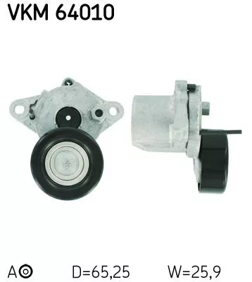 Skf VKM 64010 Ролик ременя генератора