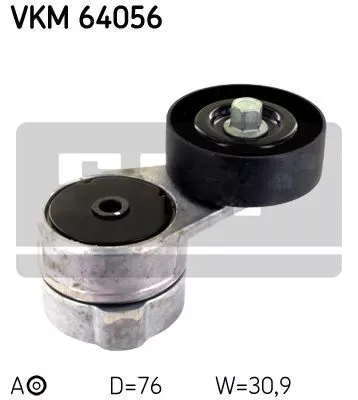VKM 64056 Натяжной ролик, поликлиновой  ремень