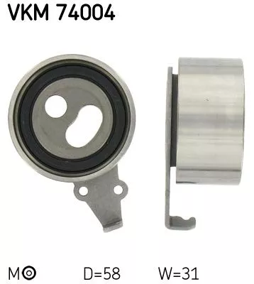 Skf VKM 74004 Ролик натягувача ременя ГРМ