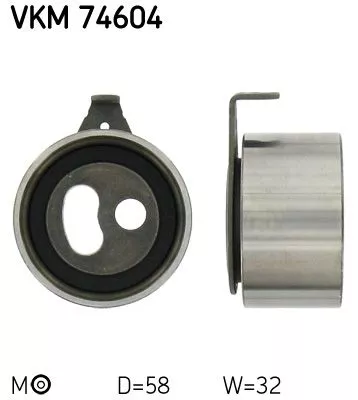 Skf VKM 74604 Ролик натяжителя ремня ГРМ