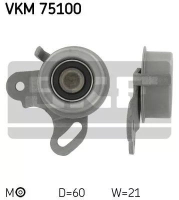 Skf VKM75100 Ролик натяжителя ремня ГРМ