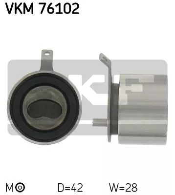 Skf VKM 76102 Ролик натягувача ременя ГРМ