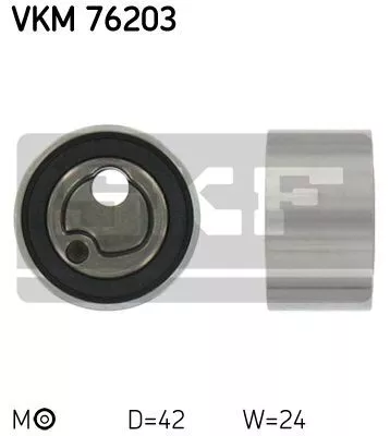 Skf VKM 76203 Ролик натягувача ременя ГРМ