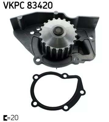 Skf VKPC 83420 Помпа