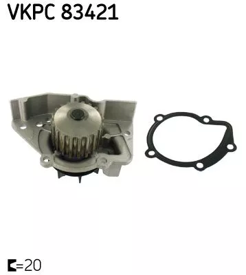 Skf VKPC 83421 Помпа