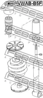 VAG VWAB-B5F Муфта генератора