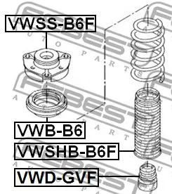 VAG VWD-GVF Отбойник амортизатора